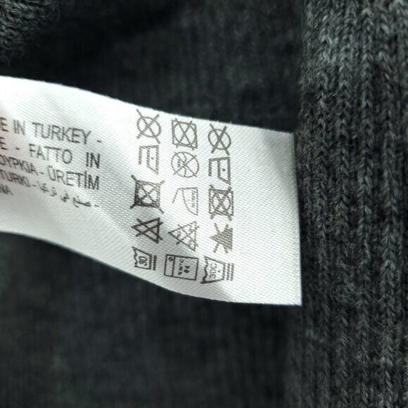 Zara Wool-Blend Knit Lounge Shorts S/M Gray - Picture 10 of 15